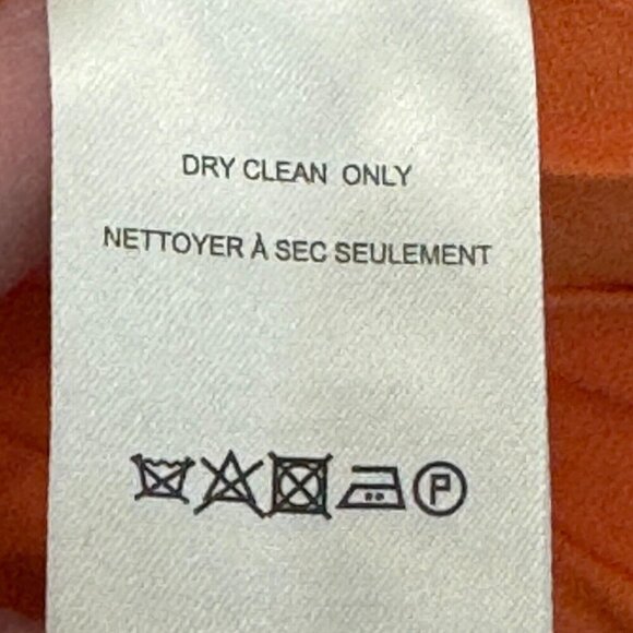 Free People Womens On Pointe Bomber Jacket Zip Front Slouchy Orange Size Small - Picture 12 of 14